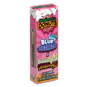 StrainStarz Donuts Blue Sherbet x Banana Cream Jealousy